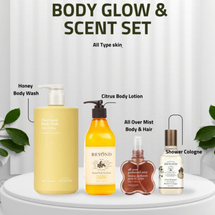 Body glow & scent set