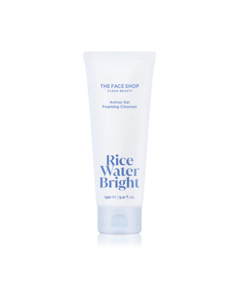 THE FACE SHOP RICE WATER BRIGHT AMINO GEL FOAMING CLEANSER