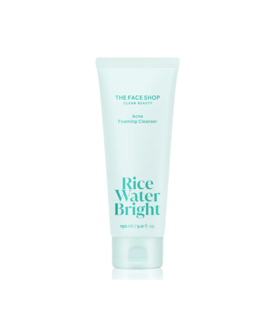 THEFACESHOP RICE WATER BRIGHT ACNE FOAMING CLEANSER