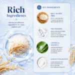 THEFACESHOP RICE WATER BRIGHT AMINO GEL FOAMING CLEANSER -150ml - Image 3