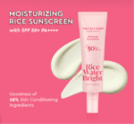 THE FACE SHOP Rice Water Bright Moisture Sunscreen- 50ml - Image 4
