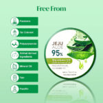JEJU ALOE FRESH SOOTHING GEL - 300ml - Image 3