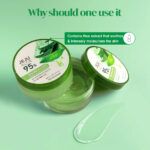 JEJU ALOE FRESH SOOTHING GEL - 300ml - Image 4