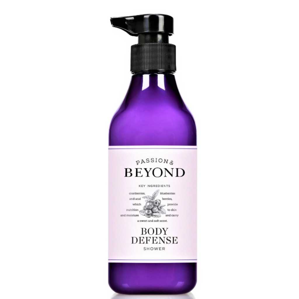 8801051341102 Beyond body defence Shower cream -450ml - Image 1